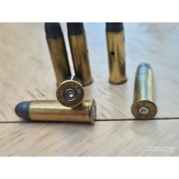 6 munition neutralis 38 Spcial tui SFM ou GLF tte ronde plomb