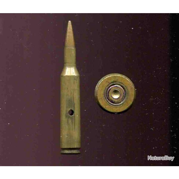 4.85 x 49 Exp�rimental - RARE calibre Anglais des ann�es 70 - inerte de manipulation - 2 trous