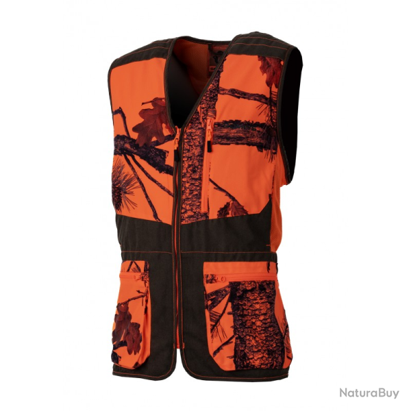 Op� No�l Gilet Somlys Classy camo orange marron