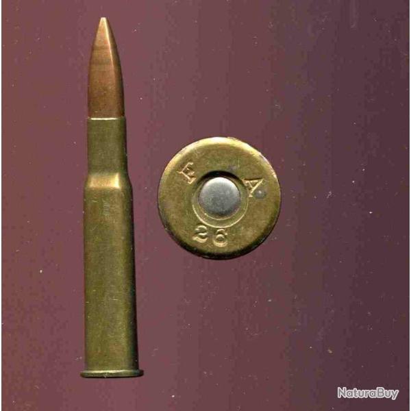 .30-40 Krag USA - balle cuivre pointue - Frankford Arsenal 1926