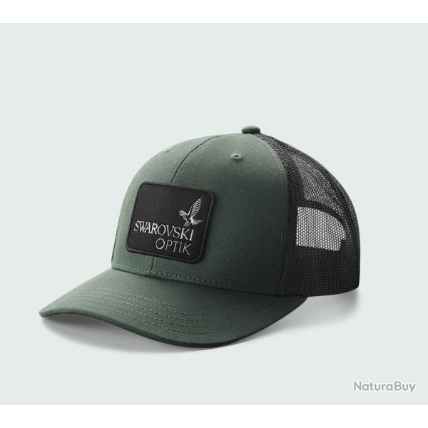 Swarovski casquette verte