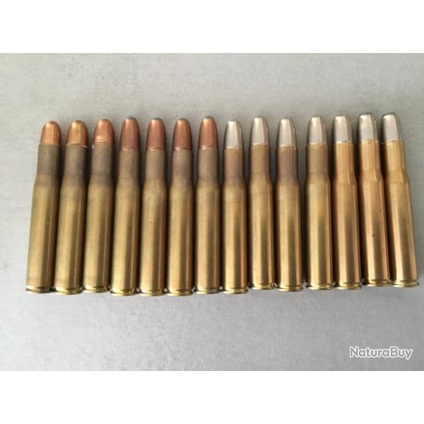 Beau lot de munitions 404 Jeffery pour collection