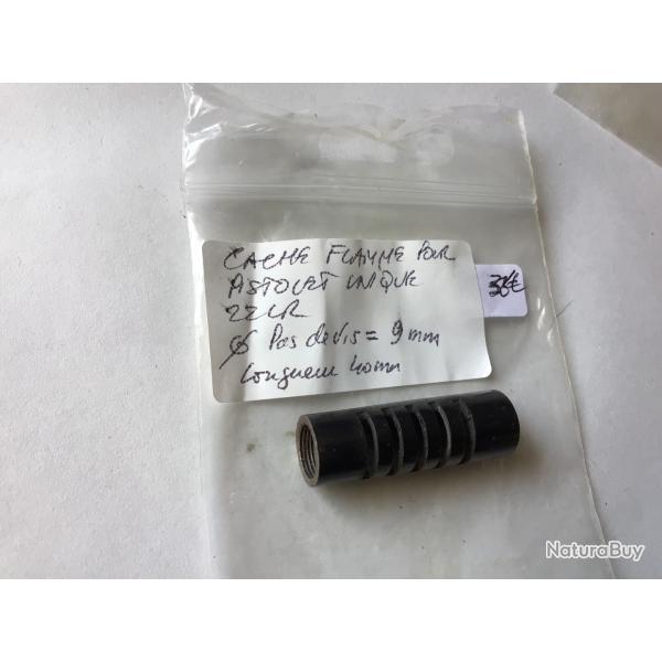 VENDU PAR LE-CUIRASSIER CACHE FLAMME DE CARABINE OU PISTOLET UNIQUE 22LR