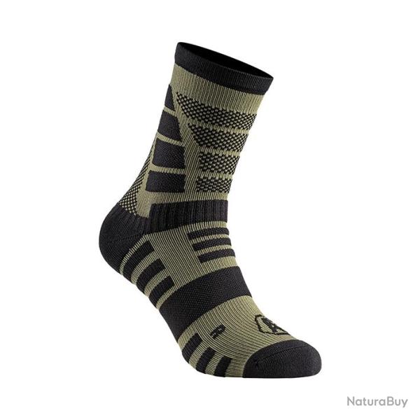 Chaussette Summer 9" Vert Olive 39/42