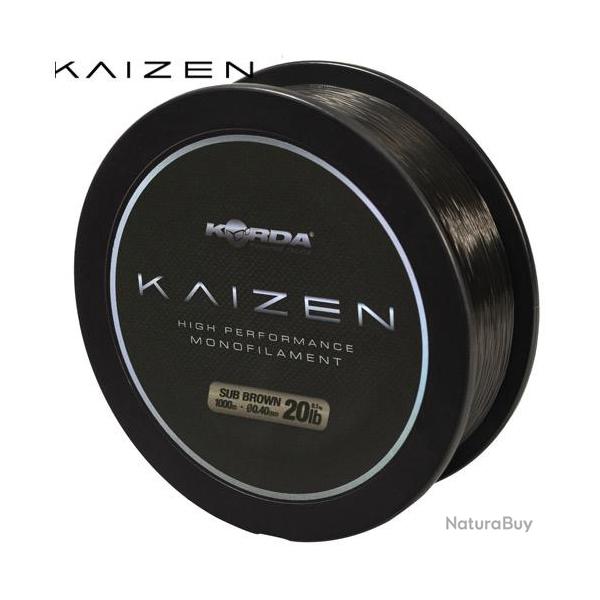 Nylon Korda Kaizen Mono Brown 1000m 0.35mm