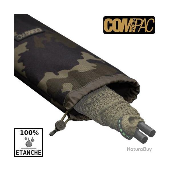 Housse Korda Compac Stink Sleeve Dark Kamo pour Epuisette 46''
