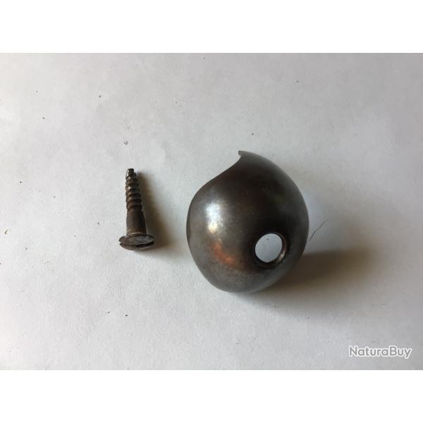 VENDU PAR LE-CUIRASSIER TALON DE CROSSE FER POUR PISTOLET ANCIEN