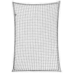 Filet pour remorque avec corde &eacute;lastique noir 5x3,5 m PP