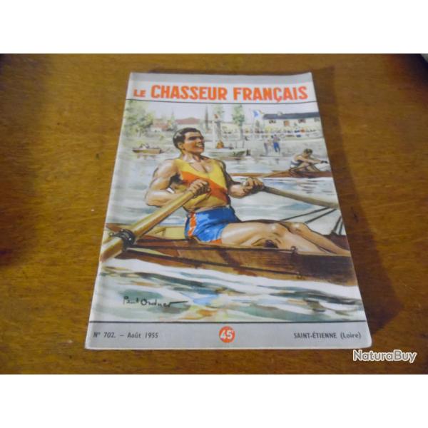 LIVRE CHASSEUR FRANCAIS NUMERO 702 AOUT  1955
