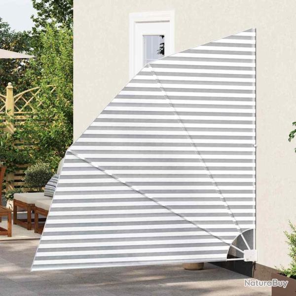 cran de confidentialit pour balcon Anthracite et blanc