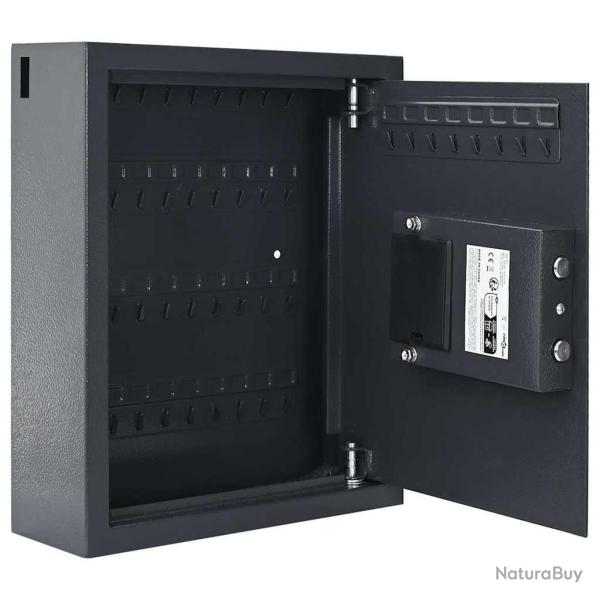 Coffre-fort � serrure � clavier Gris gunmetal Acier, Chrome Moyen