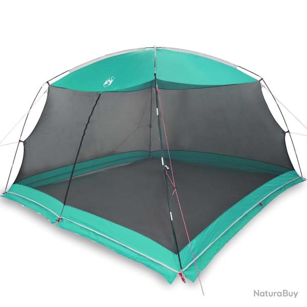 Filet Anti-Moustiques de Camping avec Porte, Vert, pour 4 Personnes, Impermable.