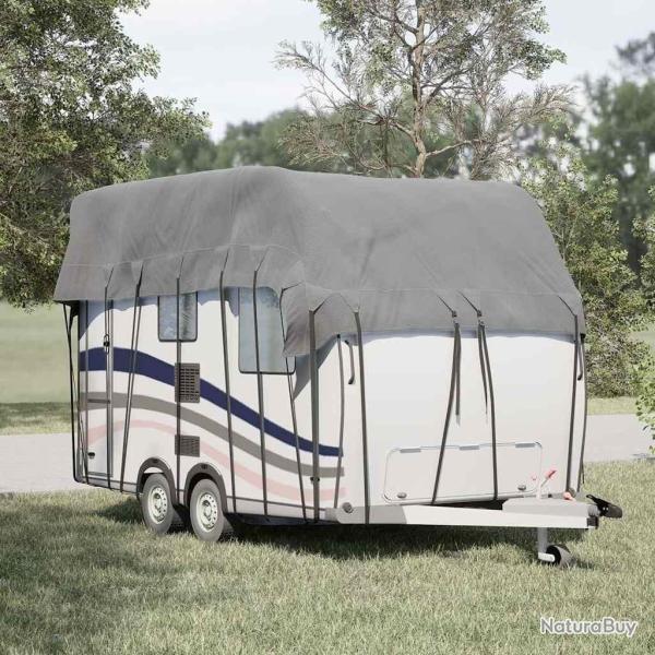 Housse de toit de caravane gris tissu non tiss�