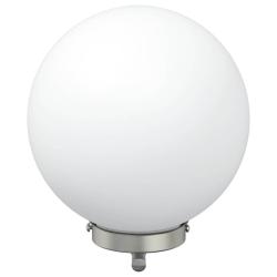 Applique murale ext&eacute;rieure en acier inoxydable argent&eacute; IP44