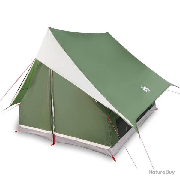 Tente de camping A-Frame 3 personnes, verte et imperm�able
