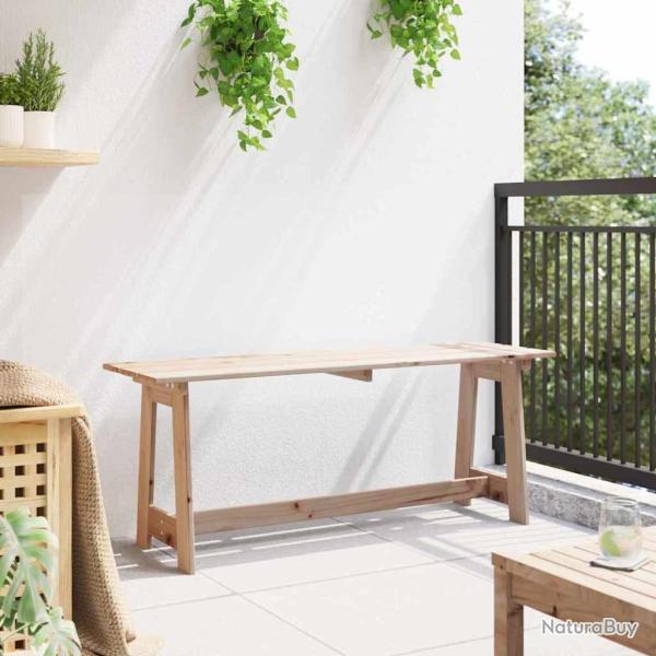 Banc ext�rieur 119x35x47 cm en bois de pin massif