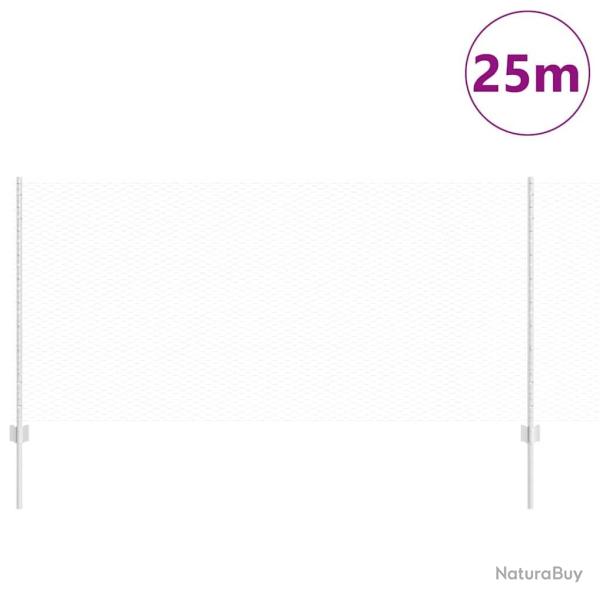 Ensemble de cl�ture de jardin Lot de 2 Acier galvanis�