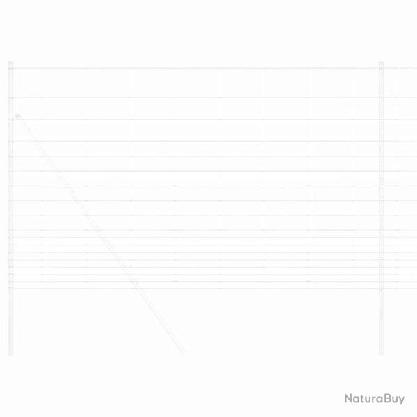 Cl�ture de champ 1,5x25 m en acier galvanis�