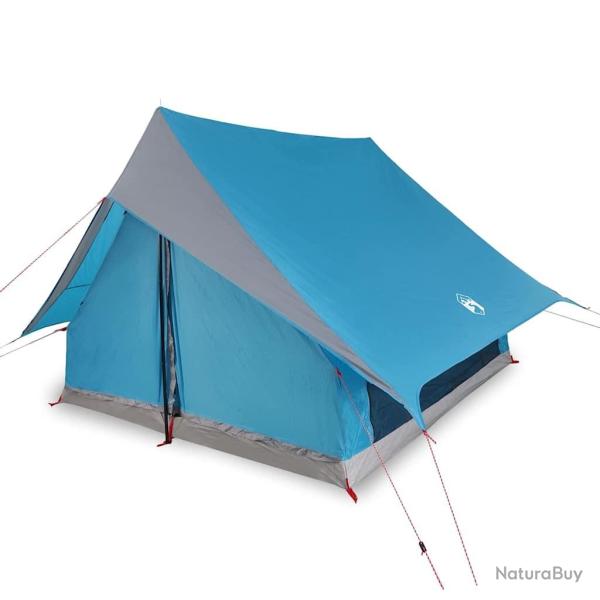 Tente A-Frame bleue, imperm�able, pour 5 personnes