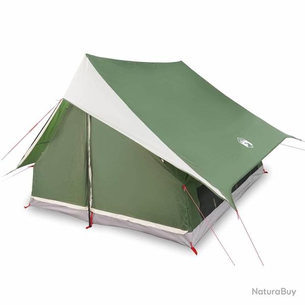 Tente de camping A-Frame 5 personnes verte et tanche