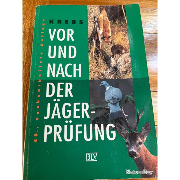 Livre formation permis de chasse en Allemand