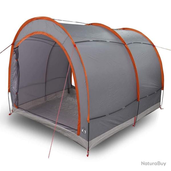 Tente de rangement pour v�los Gris et orange 256 x 222 x 182 cm