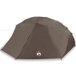 Tente de p&ecirc;che 7 personnes marron, imperm&eacute;able