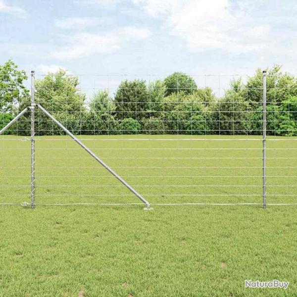 Cl�ture de champ 1,4 x 25 m en acier galvanis�