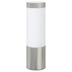 Applique murale ext&eacute;rieure en acier inoxydable argent IP44