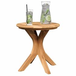 Table d'appoint Marron 40 x 40 x 41 cm Bois de teck massif