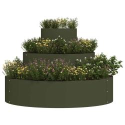 Plante en m&eacute;tal Acier/olive Acier &Oslash; 90 cm Modulaire