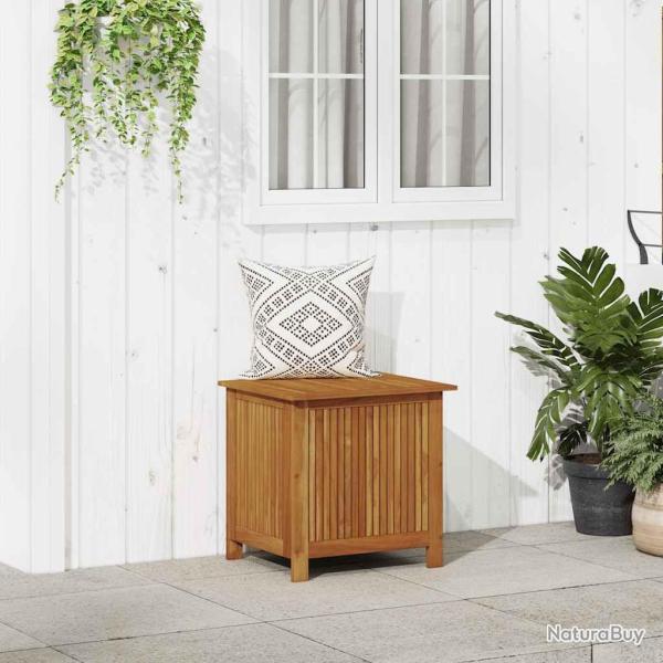Bo�te de rangement de jardin 60x50x58 cm Bois d'acacia solide