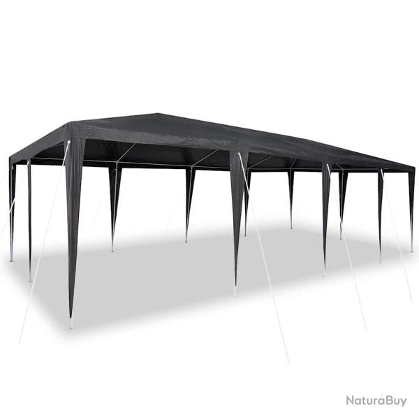 Tente de fte anthracite 8x4 m PE