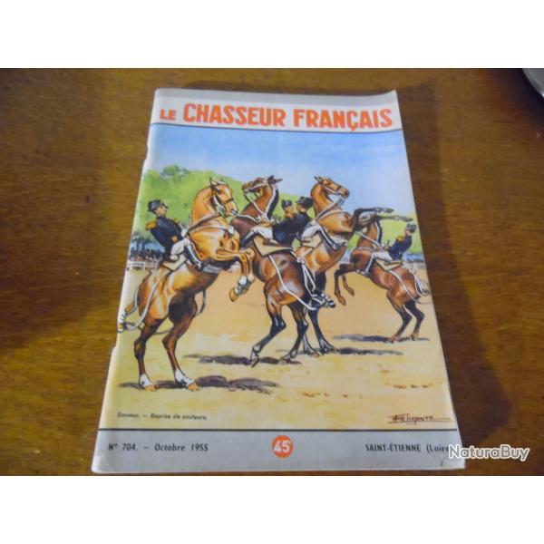 LIVRE CHASSEUR FRANCAIS NUMERO 704 OCTOBRE  1955