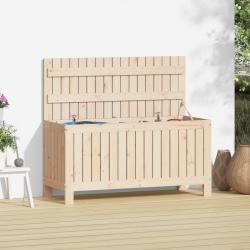 Bo&icirc;te de rangement de jardin 108x42,5x54 cm Bois massif de pin
