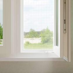 Moustiquaire Blanc 80 x 1000 cm Fibre de verre