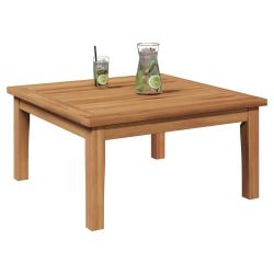 Table de Jardin Marron Bois de teck massif