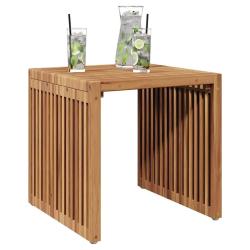 Table d'appoint de jardin Marron 45 x 42,5 x 45 cm