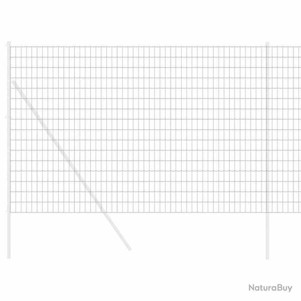 Cl�ture Euro Gris 1.5x10 m Acier