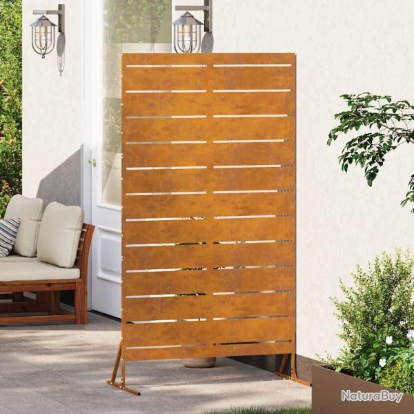 �cran de confidentialit� 180 cm en acier corten