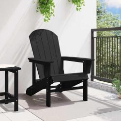 Chaise Adirondack Noir 82 x 74 x 92 cm HDPE