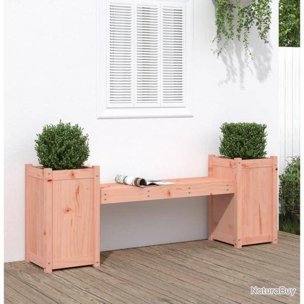 Banc avec jardini�res 180x36x63 cm bois massif de douglas