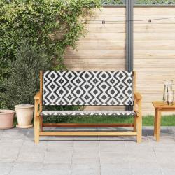 Mobilier de jardin Noir et Blanc 122 x 78 x 73 cm