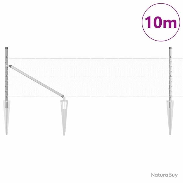 Cl�ture Hexagonale 0.5x10 m Acier Galvanis�