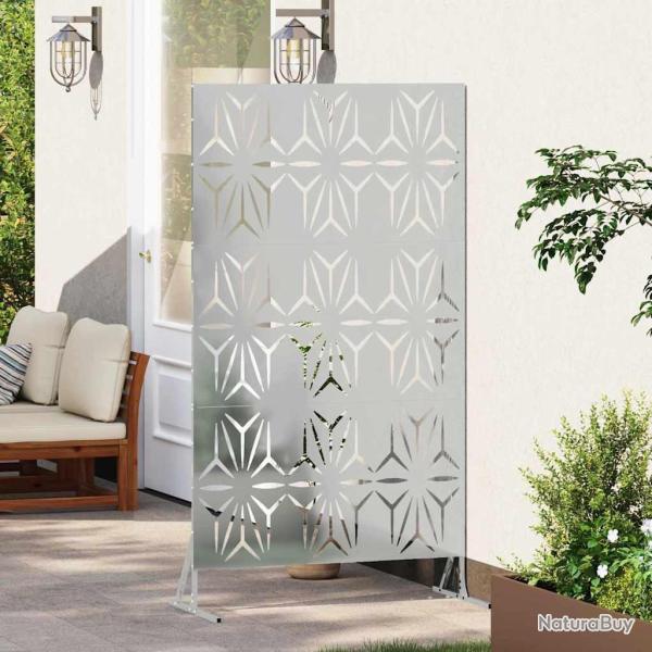 �cran de vie priv�e 100x50x180 cm en acier galvanis�.