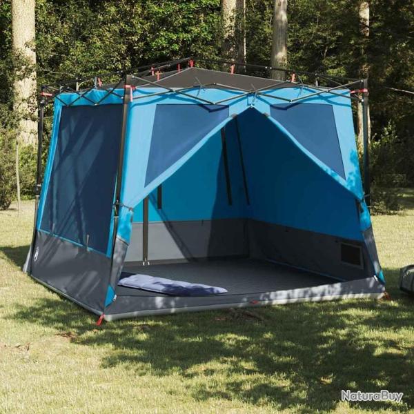 Tente avec toit Autre avec �vent Bleu et Noir 291 x 291 cm