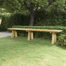 Banc de jardin 220 cm bois de pin massif impr&eacute;gn&eacute;