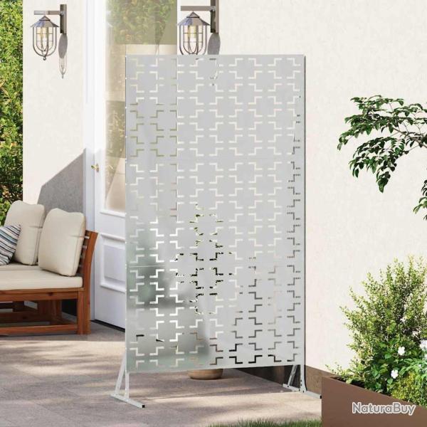�cran de confidentialit� 100x50x180 cm en acier galvanis�