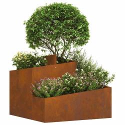 Pots & Jardini&egrave;res Acier Corten Moyen Durable Pot en m&eacute;tal