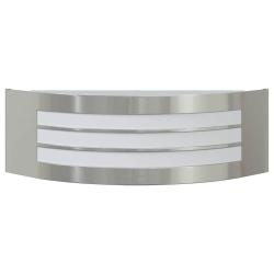 Applique Murale Ext&eacute;rieure Acier Inoxydable Argent IP44